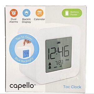 Capello blue light toc clock